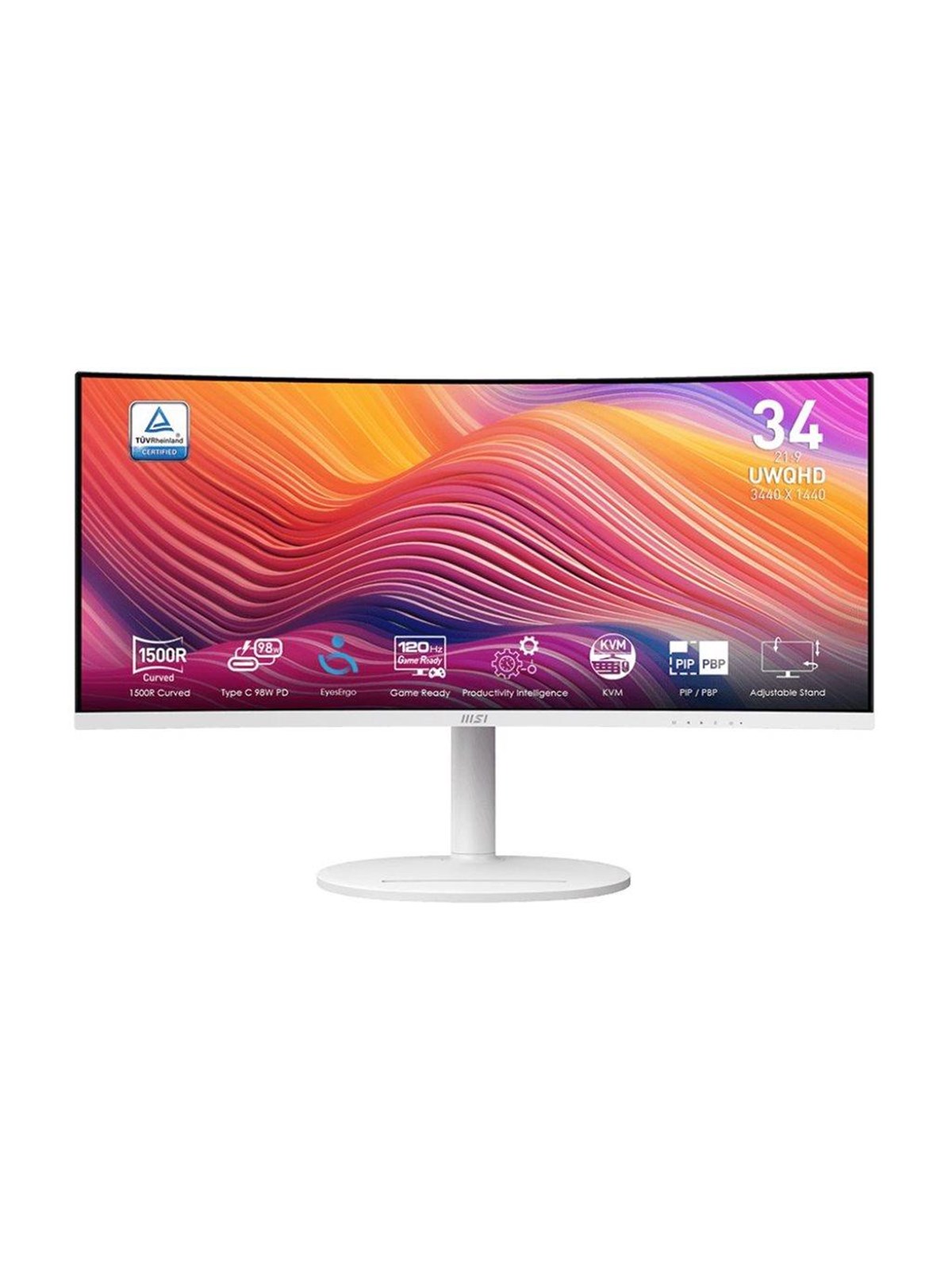 34" MSI Modern MD342CQPW - 3440x1440 - 120Hz - VA