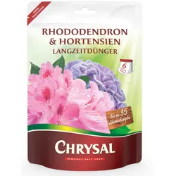 Chrysal Langzeitdünger für Rhododendron und Hortensien - 700 g Standbeutel