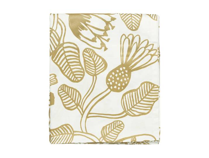 Marimekko Nappe Tiara 135x250 cm White-gold