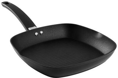 Oster Connelly 10 Inch Nonstick Aluminum Grill Pan in Black