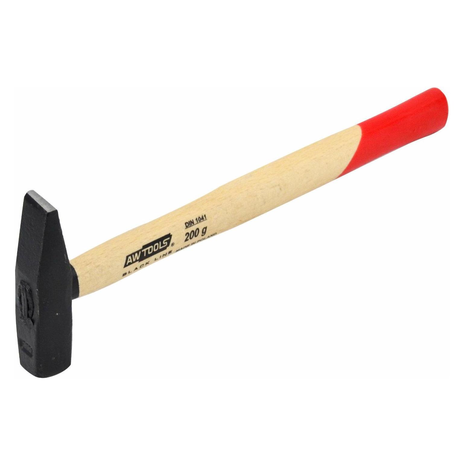 Awtools Młotek ślusarski 0,2 kg Trzonek Drewniany Black Line (200 g) (35616880)