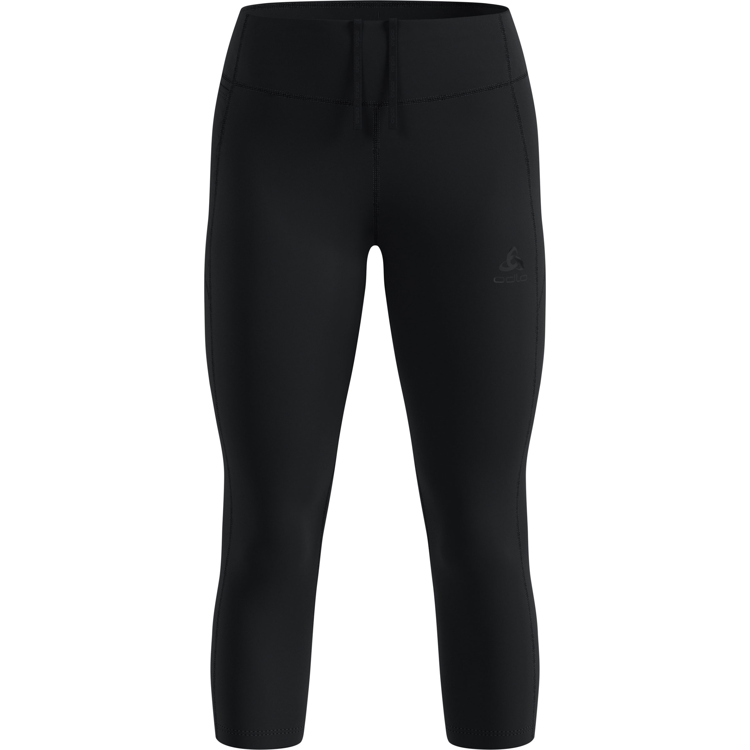 Odlo Essential 3/4 Tights Damen Tights & Leggings schwarz Größe M Camping Elastisch