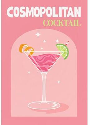 Uplifted Finds Trendy Colorful Cocktail Posters   Modern Whiskey Bar Cart Canvas Prints 9 50 X 70 Cm