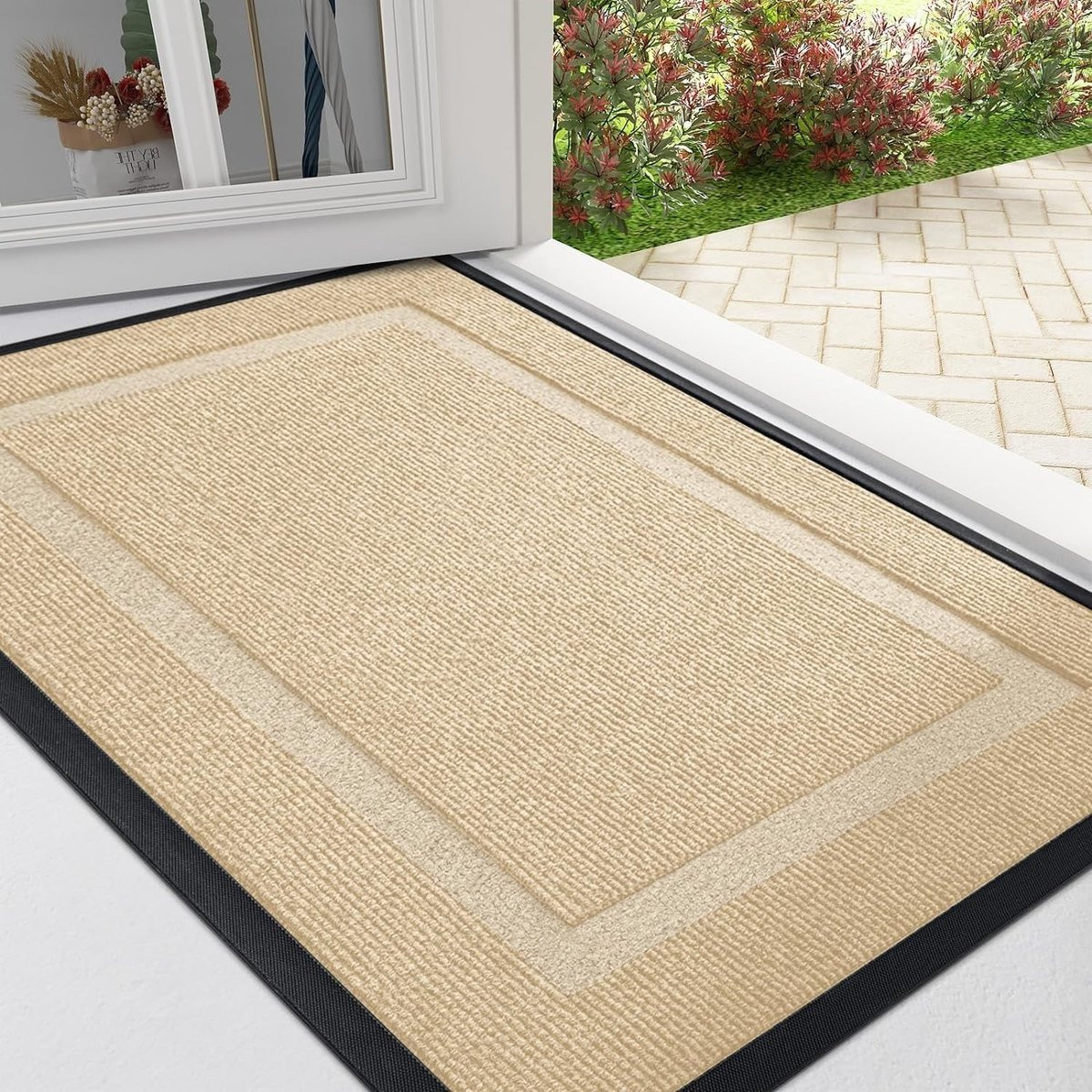 Dailygoods Antislip Deurmat - Wasbare Vuilvangmat voor Buiten