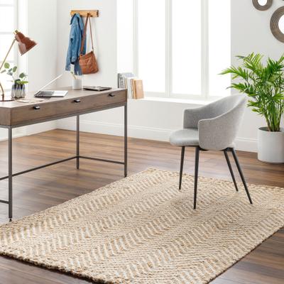 Livabliss Binitae Handmade Bohemian Jute Area Rug