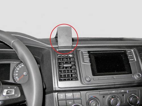 Brodit ProClip VW Caravelle/T6 Transporter/Pickup (Bj. 16-20) Handy-Kfz-Halterung