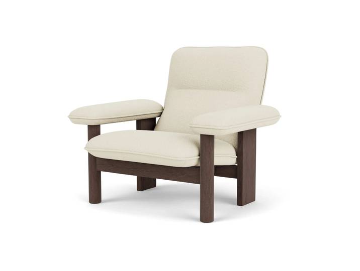 Audo Copenhagen Fauteuil Brasilia Dark oak-Baru 0200