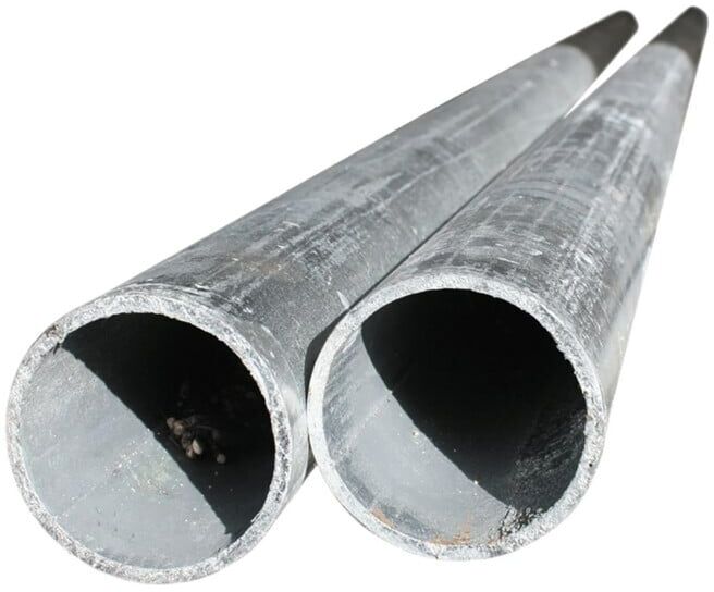 Grundfos Accessoires pour pompe eaux usées/turbides, ensemble tube guide 1pouce 6m acier galvanisé (91070764)