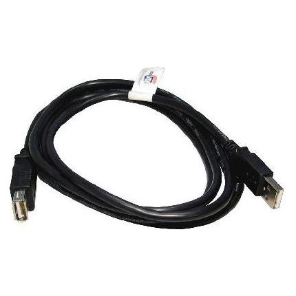 Cables Direct CDL 2m USB 2.0 A M-F Ext Black (2 m, USB 2.0) (USB2-022K)