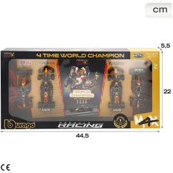 Bburago F1 Verstappen World Champion Deluxe-Set 1/43