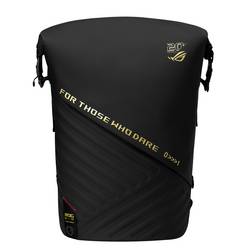 Asus Notebook Rucksack ROG Slash Rucksack BP3802 Edition Rolltop-Rucksack Schwarz Polyester Schwarz 90XB09X0-BBP030