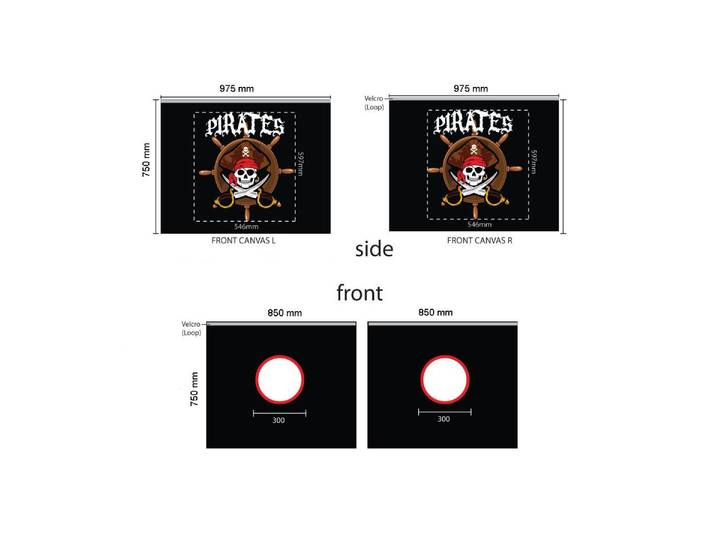 Spielvorhang Pirates
