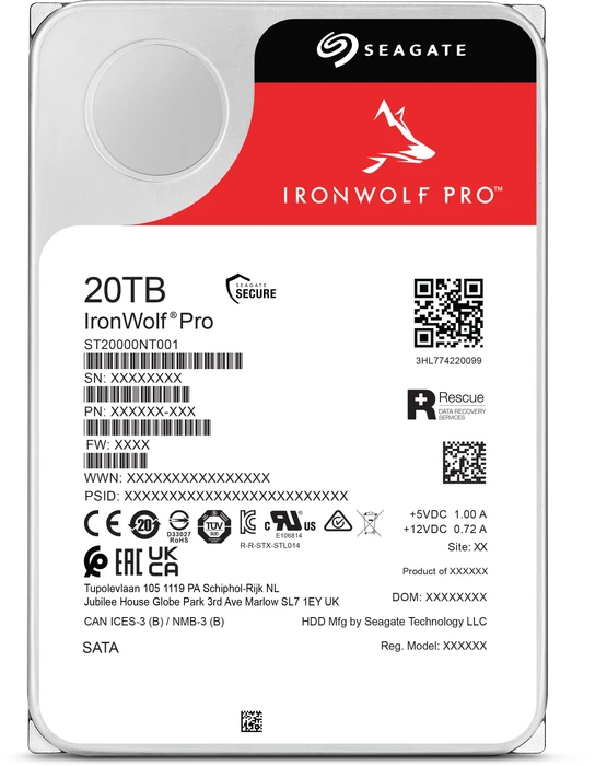 Seagate IronWolf Pro 20 TB