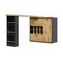Bartisch   , holzfarben , Maße (cm): B: 138 H: 105