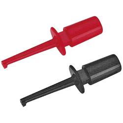 VOLTCRAFT Abgriffklemme Löten CAT I Schwarz, Rot 108538