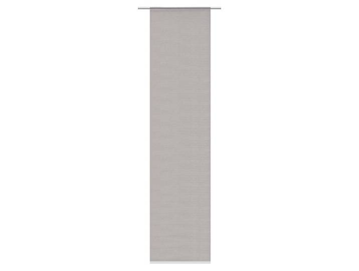 Home fashion Schiebevorhang Bambus-Optik Versteift, Polyester, Stein, 245 x 60 cm, 1 Einheiten