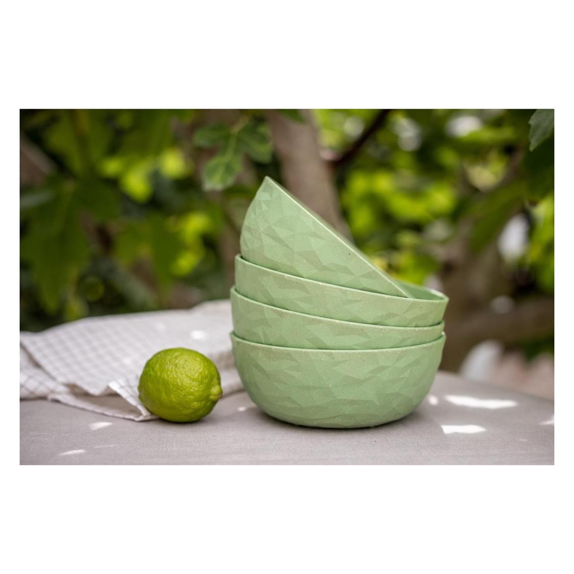 Koziol Schale Club 700 ml, 4 Stück, Grau (16.20 cm, 0.70 l) (5004701)