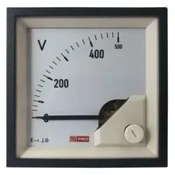 RS PRO Analoges Voltmeter AC Analog-Anzeige / 0,01, 68mm, 68mm, 66 (100 A)mm, Kondensator