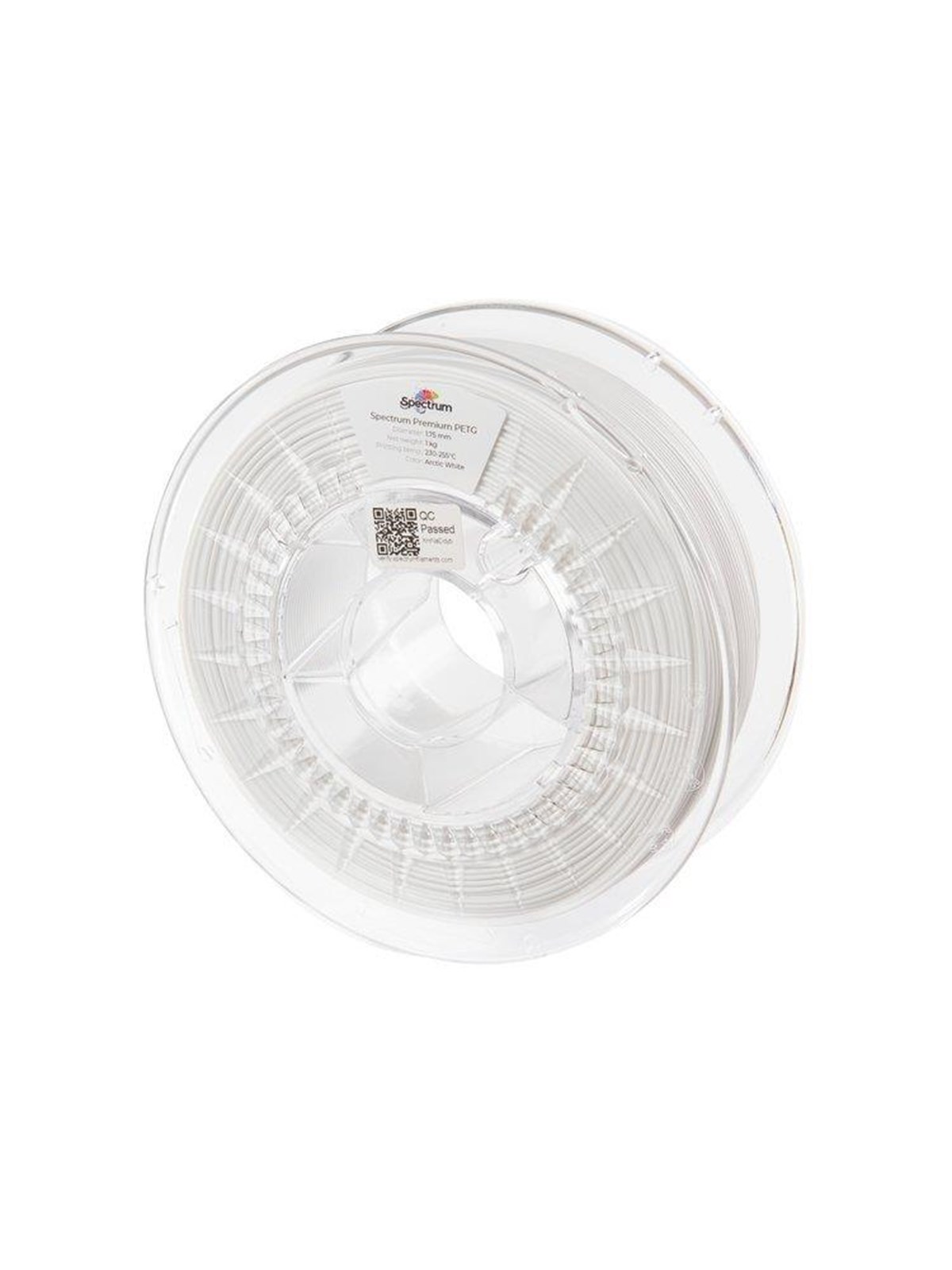 Spectrum 3D Filament / PETG Premium / ? 1.75 mm / Arctic White / 1 kg