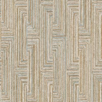 "Veer Decor Threadline Geo Stitch Wallpaper - Roll 20.86""x33ft"