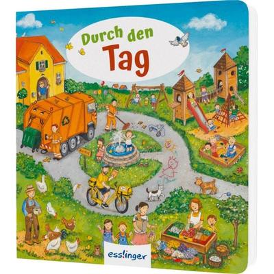 Mein allererstes Wimmelbuch: Durch den Tag - Mini, Gebundene Ausgabe von Sibylle Schumann, Esslinger in der Thienemann-Esslinger Verlag GmbH,