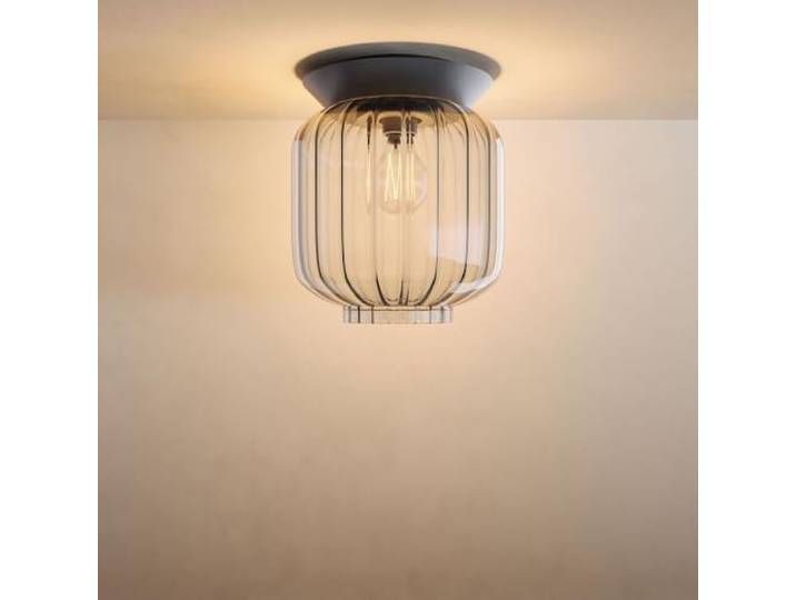 s.luce Velo Glas-Deckenleuchte E27, Farbe:Klar, Größe:Ø 20cm