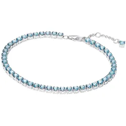 Pandora 591469C03 Damen-Tennisarmband Hellblau Silber, 20 cm