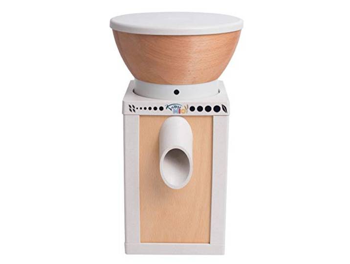 KoMo KoMoMio Getreidemühle Natur (400 Watt, Innovative Materialien), 16,5 x 16 x 37,5 cm, 02033