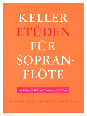 Heinrichshofen Verlag Etüden for Sopranflöte