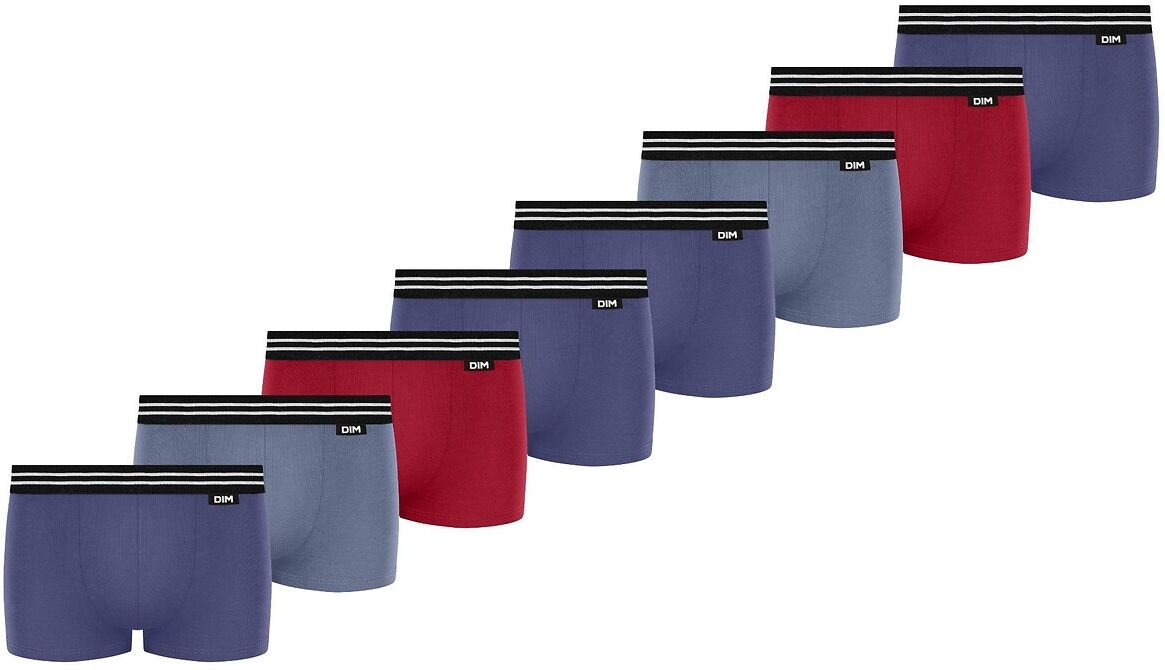Lot de 8 boxers unis ecodim