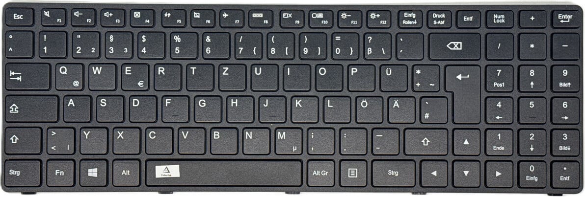 T-ProTek Zwart toetsenbord compatibel met PK1310E1A