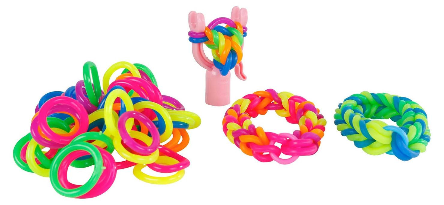 Loom Bands extra groot 72 stuks