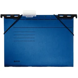 LEITZ Hängemappe Divide-it-Up mit 6 Fächern Colorspankarton blau