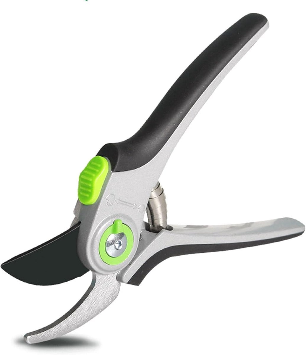 Handmatige snoeischaar voor struiken van metaal, 30 cm, zilver