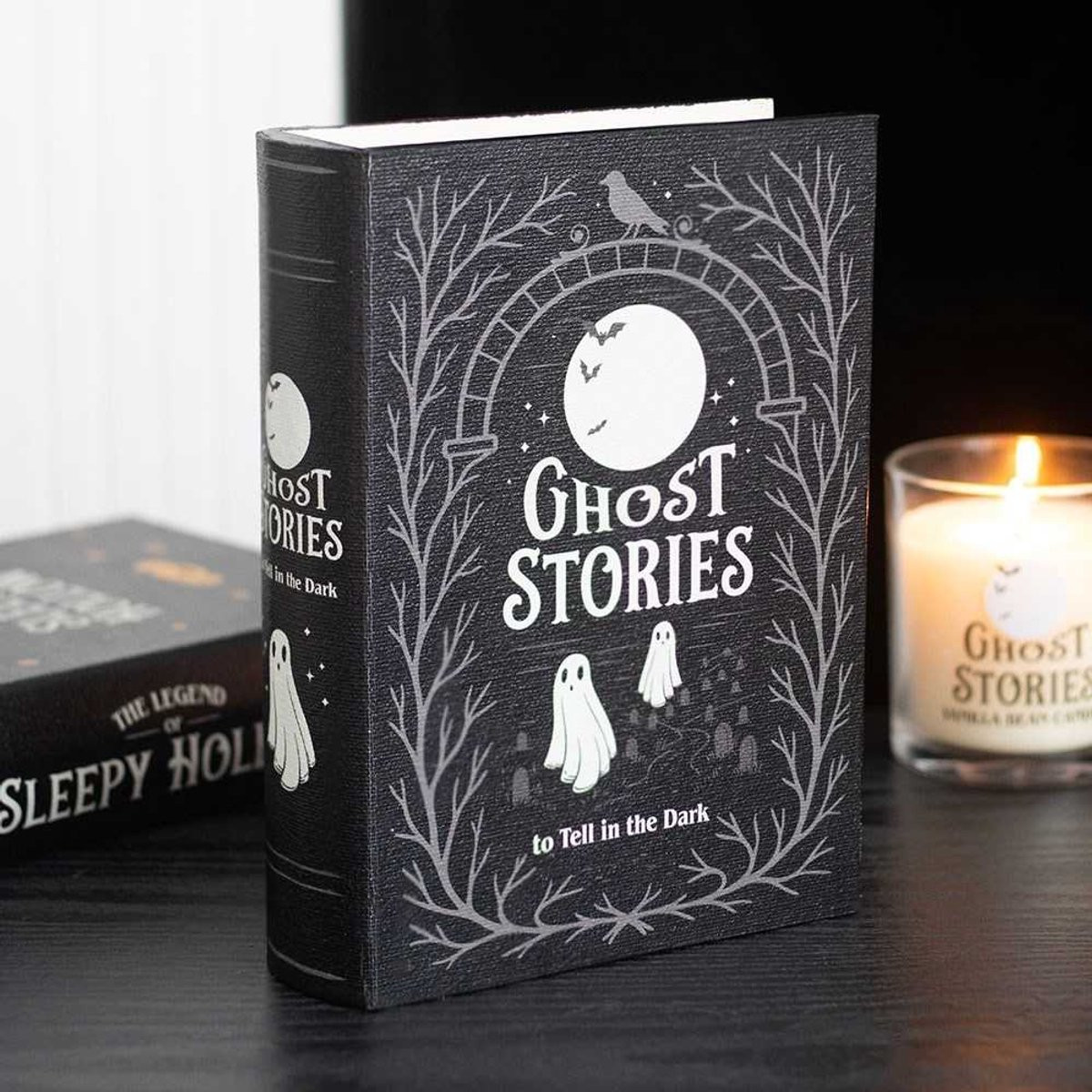 Something Different Ghost Stories decoratieve opbergdoos in de vorm van een boek - Multicolours