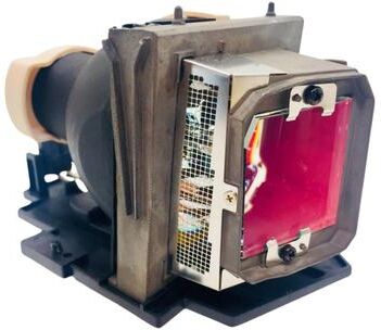 Jaspertronics™ Original 725-10134 Lamp & Housing for Dell Projectors - 1 Year Warranty