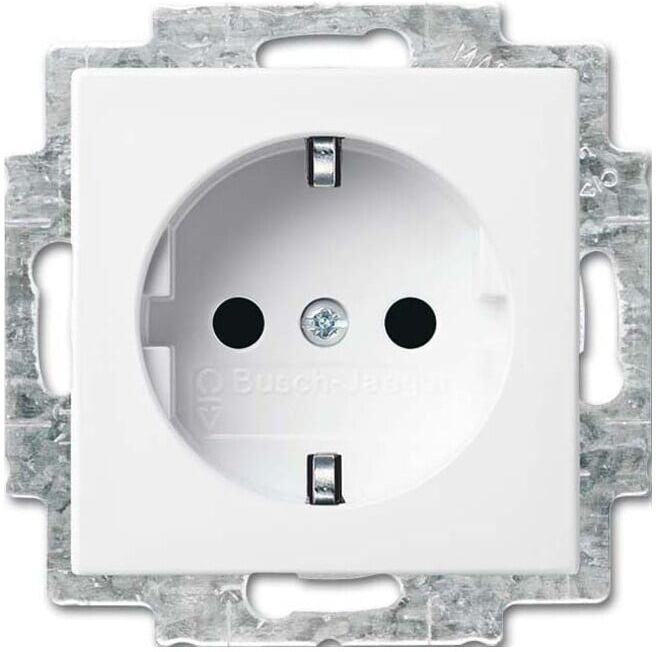 Busch-Jaeger Prise SCHUKO alpin blanc 20 EUC-914 (2CKA002011A6232)