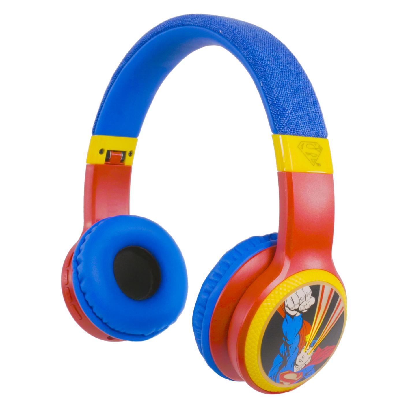 Emoji Superman - Junior Bluetooth Kinderkopfhörer - LED Lights (65880728)