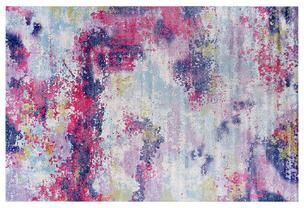 Beverly Rug Queen Abstract Non-Slip Rubber Back Washable Indoor Area Rug