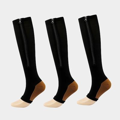 3 Paare Kompressionssocken Nylon Anti-Friction