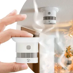 Zertifizierter WLAN Feuermelder (EN 14604), weiss – 85 dB, SmartLife App-Anbindung – Intelligenter Schutz für Ihr Zuhause mit direkter Alarmierung