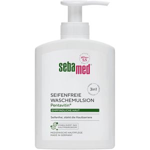 sebamed Seife Seifenfreie Waschemulsion Pentavitin, Flüssigseife, Pumpspender, 200ml