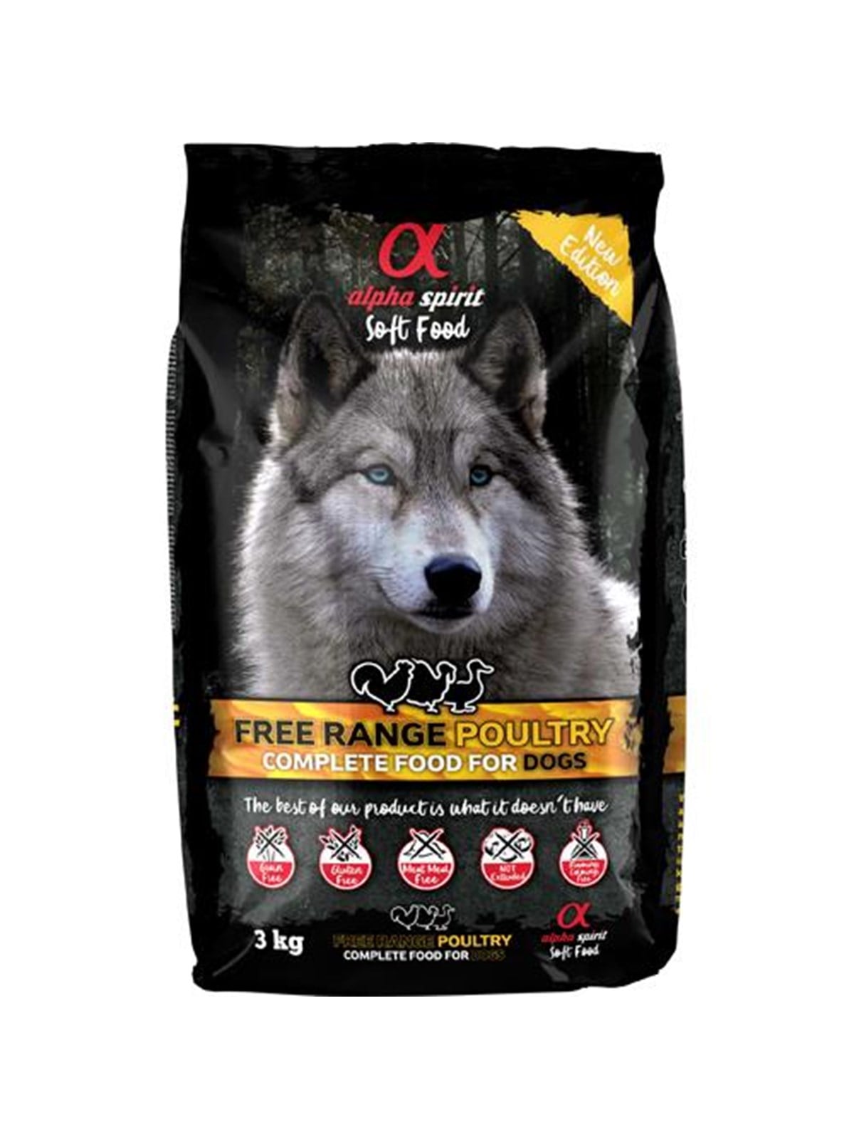Alpha Spirit Semi-moist Chicken 3 kg