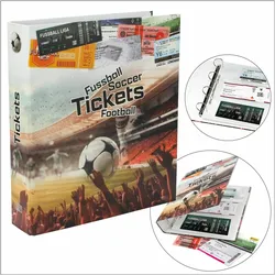 Safe, Fotoalbum, Ticket Album fr Fuball-Tickets (32.90 x 28.40 cm)