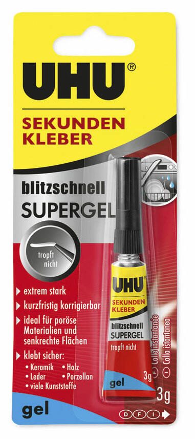 UHU Sekundenkleber 3,0 g 48790