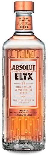 The Absolut Company Absolut Vodka Elyx  1 Litre
