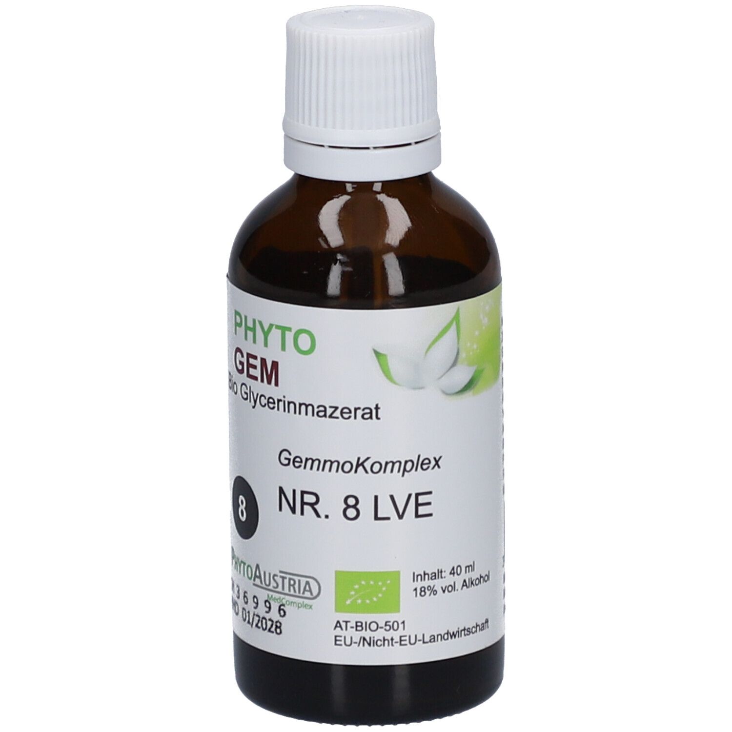 Phytogem NR 8 Leber+Verdauun 40 ml Tropfen zum Einnehmen