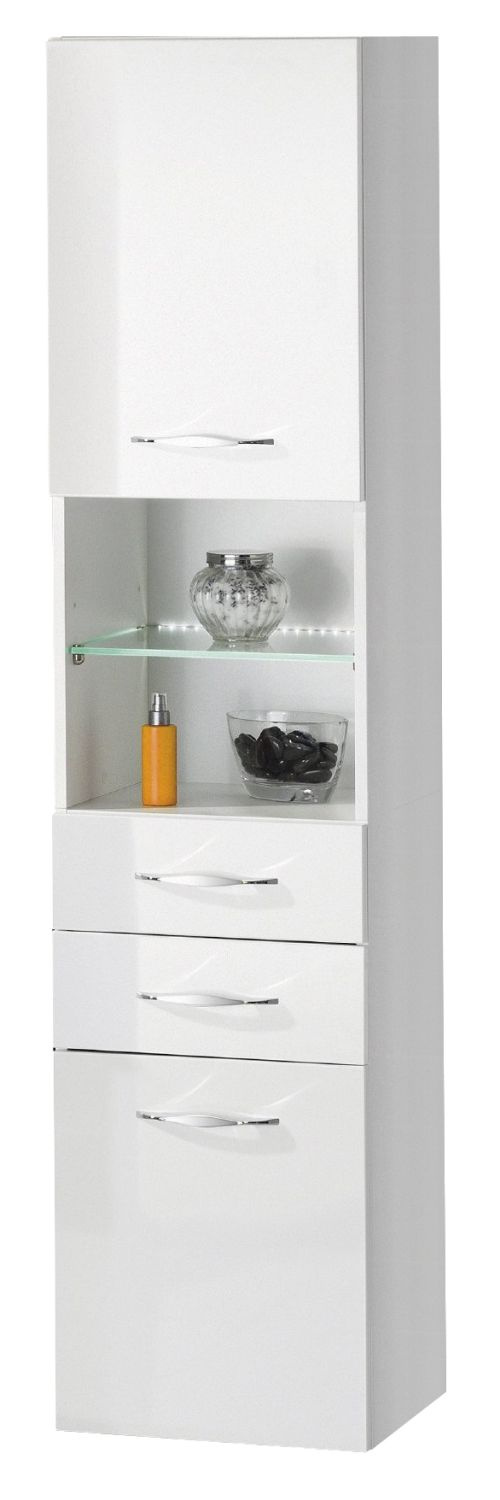 FACKELMANNGMBH SCENO Hochschrank 40x175,5x36,5 cm weiß 16889709