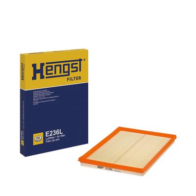 HENGST FILTER Luftfilter E236L Filtereinsatz 25mm für Opel GM Peugeot