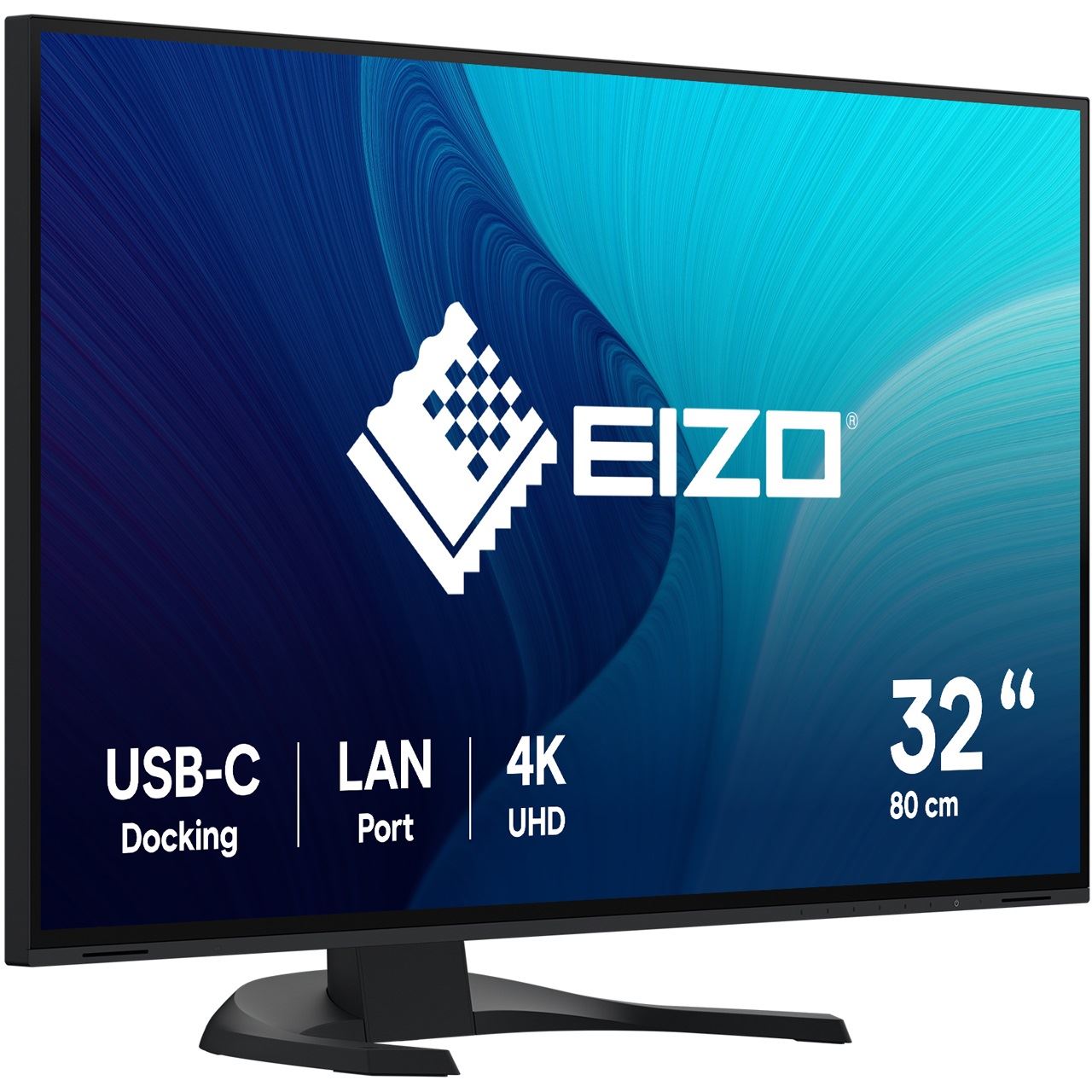 31.5" (80,01cm) EIZO FlexScan EV3240X schwarz 3840x2160 1x DisplayPort 1.2 / 2xHDMI 2.0